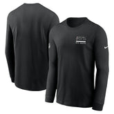 Nike Atlanta Falcons Sideline Dri-FIT Long Sleeve T-Shirt Black