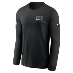 Nike Atlanta Falcons Sideline Dri-FIT Long Sleeve T-Shirt Black