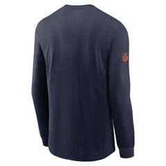 Nike Denver Broncos Sideline Dri-FIT Long Sleeve T-Shirt Navy