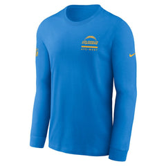 Nike Los Angeles Chargers Sideline Dri-FIT Long Sleeve T-Shirt Powder Blue