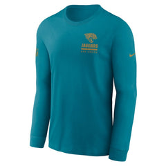 Nike Jacksonville Jaguars Sideline Dri-FIT Long Sleeve T-Shirt Teal