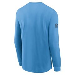 Nike Tennessee Titans Sideline Dri-FIT Long Sleeve T-Shirt Light Blue