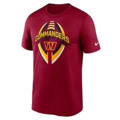 Nike Washington Commanders Legend Icon Performance T-Shirt Burgundy