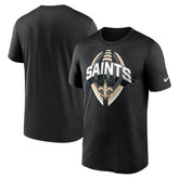 Nike New Orleans Saints Legend Icon Performance T-Shirt Black