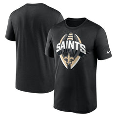 Nike New Orleans Saints Legend Icon Performance T-Shirt Black