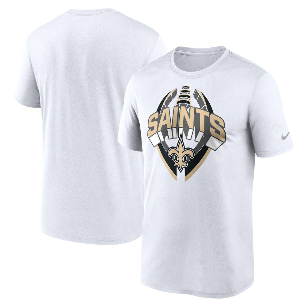Nike New Orleans Saints Legend Icon Performance T-Shirt White