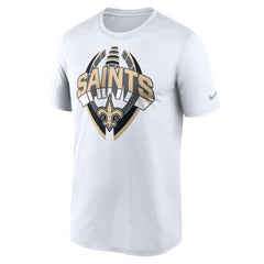 Nike New Orleans Saints Legend Icon Performance T-Shirt White