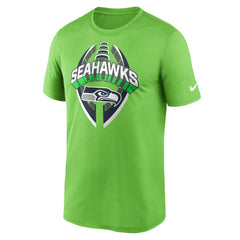 Nike Seattle Seahawks Legend Icon Performance T-Shirt Neon Green