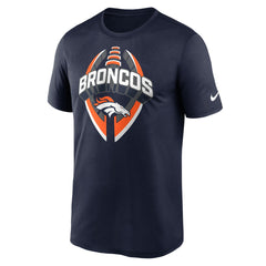 Nike Denver Broncos Legend Icon Performance T-Shirt Navy