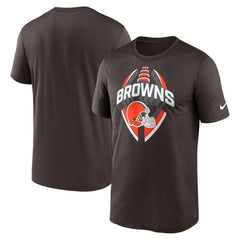 Nike Cleveland Browns Legend Icon Performance T-Shirt Brown