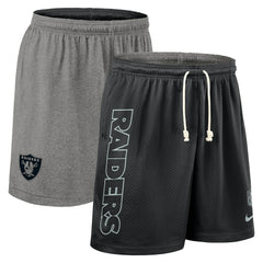 Nike Las Vegas Raiders Sideline Reversible Dri-FIT Shorts Black