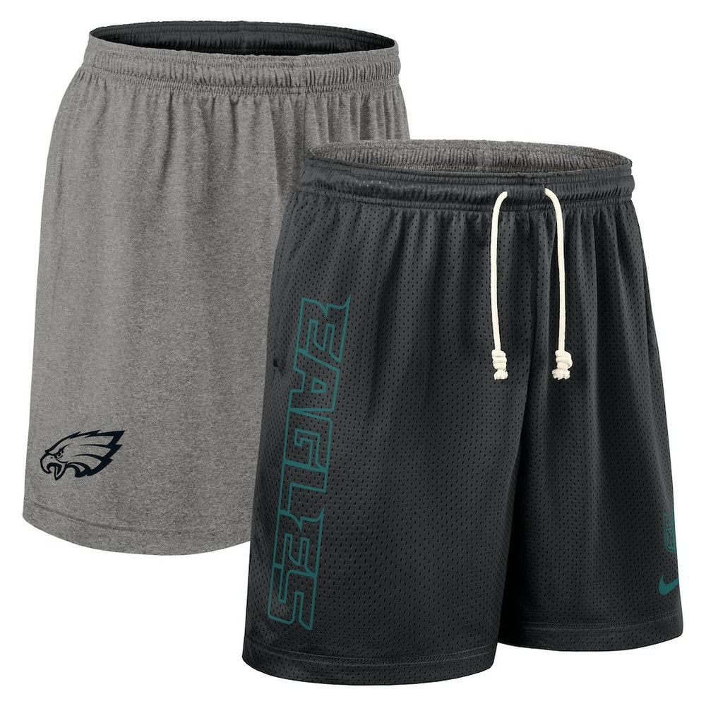 Nike Philadelphia Eagles Sideline Reversible Dri-FIT Shorts Black