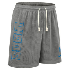 Nike Detroit Lions Sideline Reversible Dri-FIT Shorts Gray