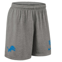 Nike Detroit Lions Sideline Reversible Dri-FIT Shorts Gray