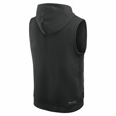 Nike New York Jets Sideline Standard Issue Dri-FIT Sleeveless Hoodie Black