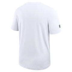Nike Dallas Cowboys Sideline UV Dri-Fit Coach Shirt White