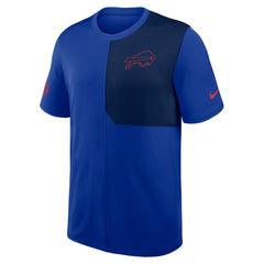 Nike Buffalo Bills Sideline UV Dri-Fit Coach Shirt Royal