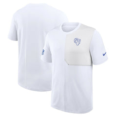 Nike Los Angeles Rams Sideline UV Dri-Fit Coach Shirt White