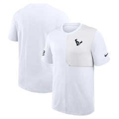 Nike Houston Texans Sideline UV Dri-Fit Coach Shirt White
