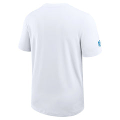 Nike Los Angeles Chargers Sideline UV Dri-Fit Coach Shirt White