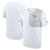 Nike Jacksonville Jaguars Sideline UV Dri-Fit Coach Shirt White