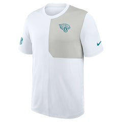 Nike Jacksonville Jaguars Sideline UV Dri-Fit Coach Shirt White