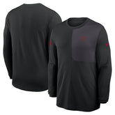 Nike Atlanta Falcons Sideline Coach UV Dri-FIT Long Sleeve Shirt Black