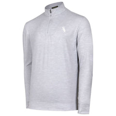 Chicago White Sox Sublime Tri-Blend Quarter-Zip Jacket - Gray - MLB Online