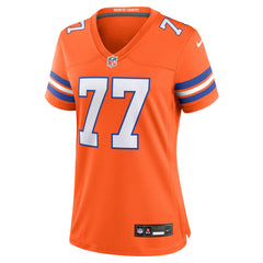 Nike Quinn Meinerz Denver Broncos Women's Mile High Collection 1977 Throwback Player Game Jersey Orange
