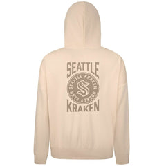 Seattle Kraken Levelwear Contact Stamp Pullover Hoodie - Cream - NHL 202116539