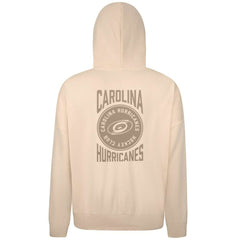 Carolina Hurricanes Levelwear Contact Stamp Pullover Hoodie - Cream - NHL 202116544