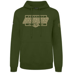 Nashville Predators Levelwear Podium Pullover Hoodie - Olive - NHL 202116558