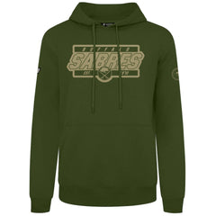 Buffalo Sabres Levelwear Podium Pullover Hoodie - Olive - NHL 202116566