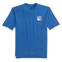New York Rangers johnnie-O Heathered Spencer T-Shirt - Blue - NHL 202116626