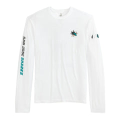 San Jose Sharks johnnie-O Adam Long Sleeve T-Shirt - White - NHL 202116638