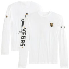 Vegas Golden Knights johnnie-O Adam Long Sleeve T-Shirt - White - NHL 202116639