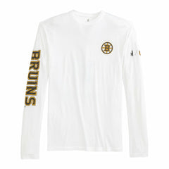 Boston Bruins johnnie-O Adam Long Sleeve T-Shirt - White - NHL 202116643