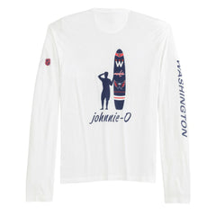 Washington Capitals johnnie-O Adam Long Sleeve T-Shirt - White - NHL 202116644