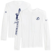 Tampa Bay Lightning johnnie-O Adam Long Sleeve T-Shirt - White - NHL 202116648