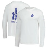 Toronto Maple Leafs johnnie-O Adam Long Sleeve T-Shirt - White - NHL 202116650