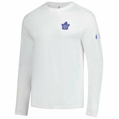 Toronto Maple Leafs johnnie-O Adam Long Sleeve T-Shirt - White - NHL 202116650