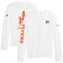 Philadelphia Flyers johnnie-O Adam Long Sleeve T-Shirt - White - NHL 202116652