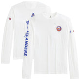 New York Islanders johnnie-O Adam Long Sleeve T-Shirt - White - NHL 202116654