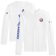 New York Islanders johnnie-O Adam Long Sleeve T-Shirt - White - NHL 202116654