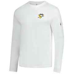 Pittsburgh Penguins johnnie-O Adam Long Sleeve T-Shirt - White - NHL 202116655