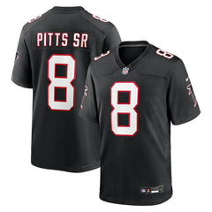 Nike Kyle Pitts Sr. Atlanta Falcons Alternate Game Jersey Black