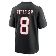 Nike Kyle Pitts Sr. Atlanta Falcons Alternate Game Jersey Black