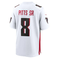 Nike Kyle Pitts Sr. Atlanta Falcons White Game Jersey White