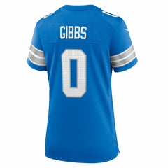 Nike Jahmyr Gibbs Detroit Lions Women's Game Player Jersey Blue