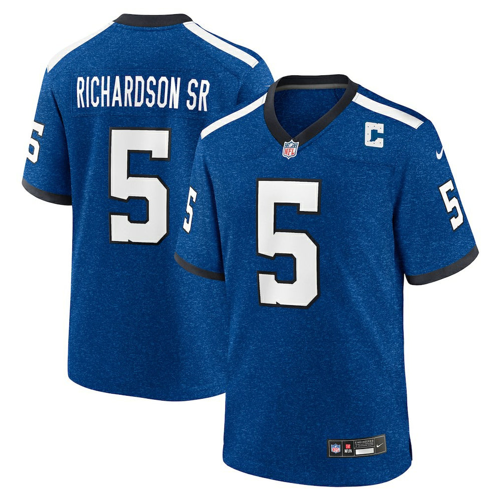 Nike Anthony Richardson Sr. Indianapolis Colts Alternate Indiana Nights Game Jersey Royal